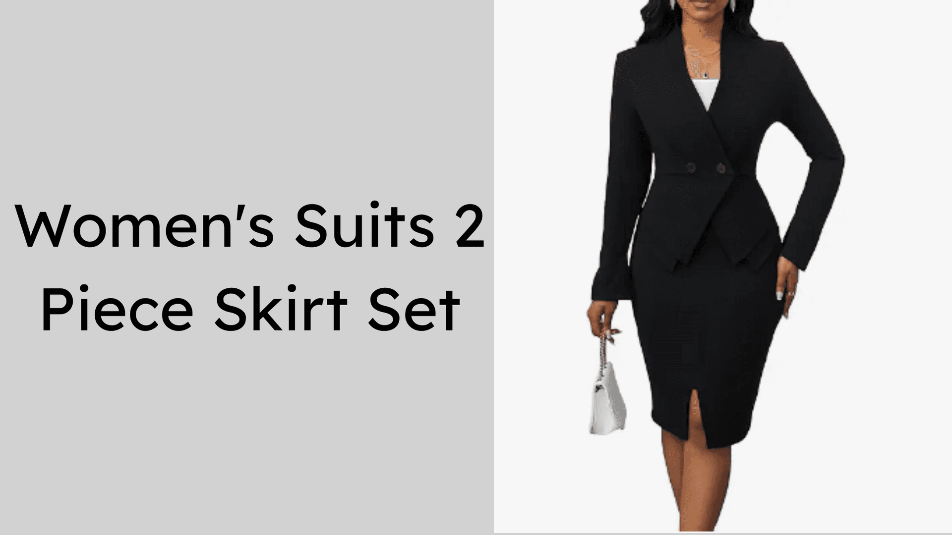 Women’s Suits 2 Piece Skirt Set